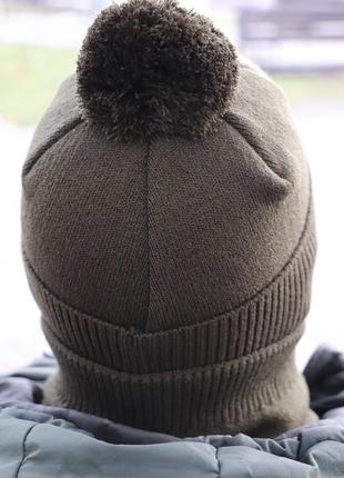 Комплект шапка зимняя + баф8 фото