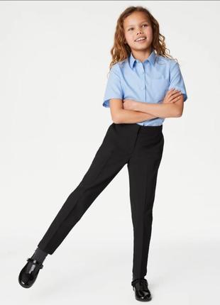 Marks&spencer шкільні штани скінні на дівчинку 12-13 років чорного кольору