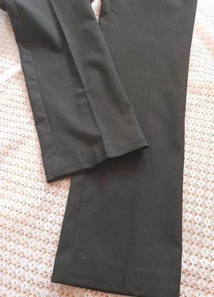 Marks &amp; spencer школьные брюки скинни на девочку 12-13 лет черного цвета4 фото
