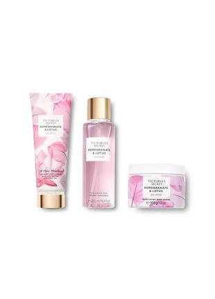 Набор для тела pomegranate & lotus от victoria's secret