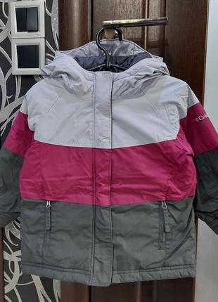 Зимняя куртка columbia для девочки 3т на 2-4 года2 фото