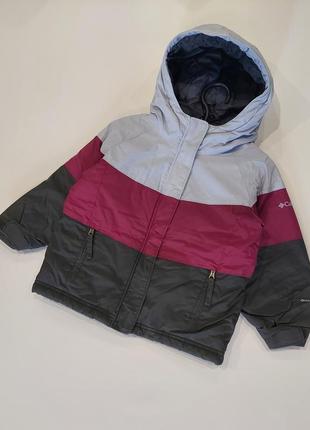 Зимняя куртка columbia для девочки 3т на 2-4 года9 фото