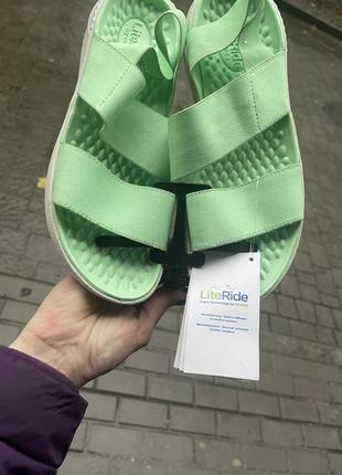 Босоножки crocs lite ride оригинал w64 фото