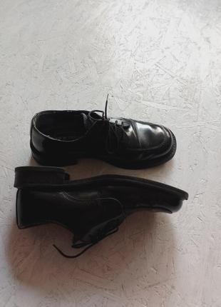 Черевики напівчеревики туфлі шкіра австрія 37розмір3 фото