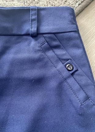 Синяя классическая юбка2 фото
