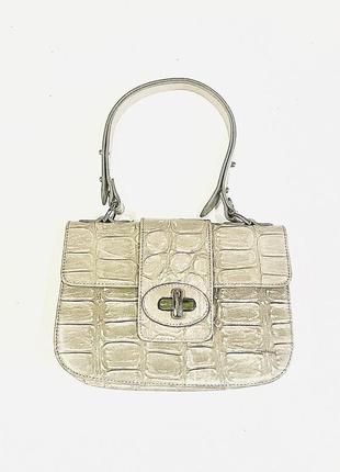 Стильная кожаная сумка bergè. италия 🇮🇹