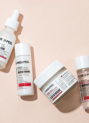 Набор средств от пигментации с глутатионом medi-peel glutathione multi care kit