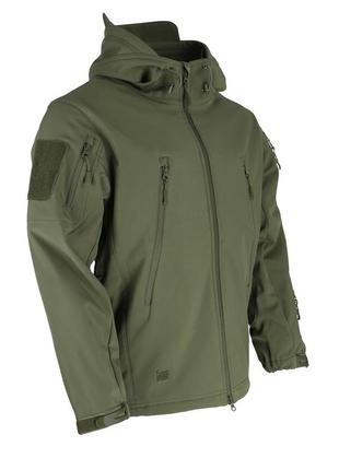 Куртка тактическая, олива, kombat uk patriot soft shell jacket