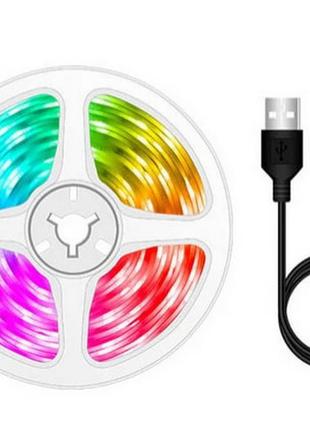 Светодиодная лента usb 5050 rgb + 3 key контроллер