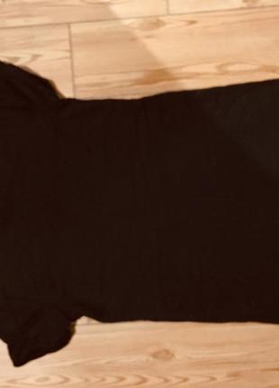 Платье черная миди s4 фото