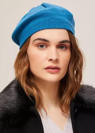 Кашемір!стильний кашеміровий 100%cashmere  берет бере капелюх  берет john lewis & partners6 фото