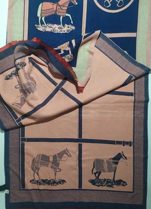 Шарф karen sampson в стилв hermes