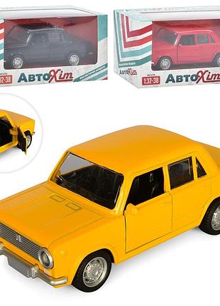 Модель машины 1:32, металлическая инерционная, 12см, 3 цвета, m5657