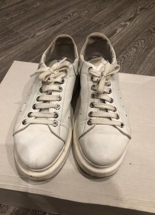 Кеди з натуральної шкіри