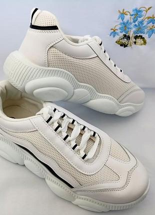 Кроссовки dual👍экокожа/ текстиль