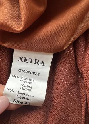 Спідниця пліссе довга з блиском, юбка плісірована xetra5 фото
