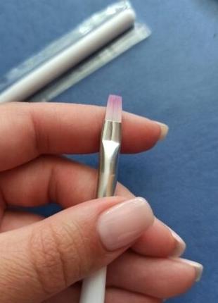 Пензель для манікюру кисть для маникюра ногтей гели гель лаки probeauty2 фото