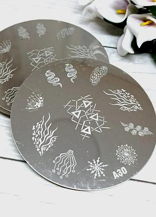 Стемпинг, пластина для стемпинга