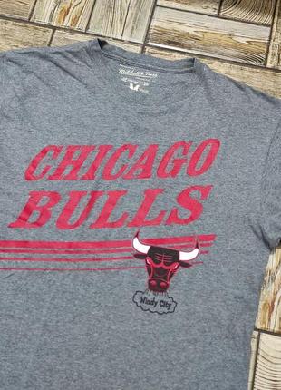 Оригинальная футболка nba mitchell & ness chicago bulls2 фото