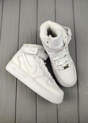 nike air force 1 high winter white black 2875 177596107