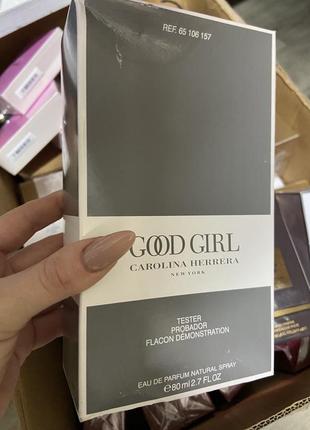 Уценка парфюмированная вода тестер женская в стиле good girl від carolina herrera 
eau de parfum1 фото