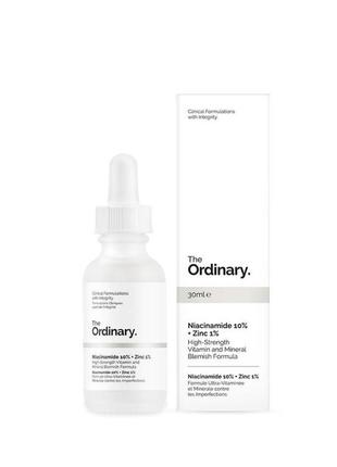 Нова сироватка the ordinary niacinamide 10% + zinc 1% 30 ml1 фото