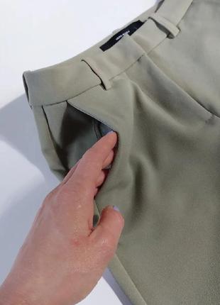Классические брюки прямого кроя брюки6 фото