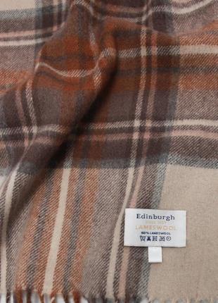 Стильний шерстяний шарф edinburgh шотландія5 фото