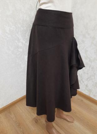 Брендовая винтажная шерстяная юбка laura ashley5 фото
