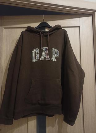 Шоколадный худи gap6 фото