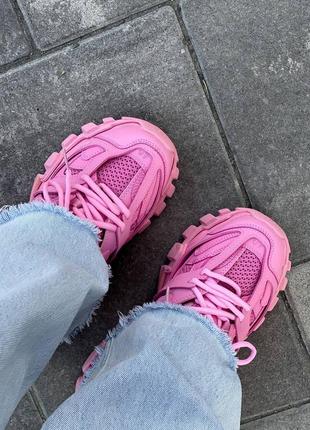 Balenciaga track 3.0 pink, кросівки, кроссовки7 фото