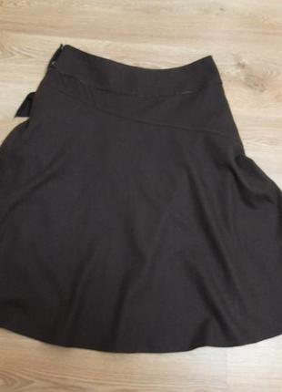 Брендовая винтажная шерстяная юбка laura ashley7 фото