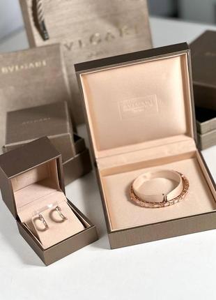 Серьги женские змейки гвоздики брендовые а стиле bvlgari5 фото