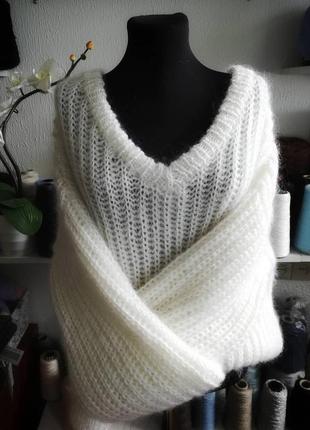 Пуловер з мохеру