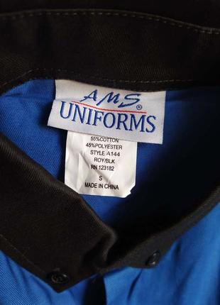 Сорочка чоловіча 50-52 чорно-синя,нова,уніформа4 фото
