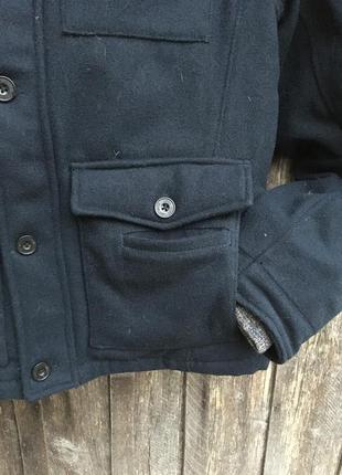 Напівпальто куртка тепла чоловіча від garcia jeans темно-синій розм. l-м4 фото