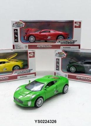 Машина ap-1876 (24 шт.) автосвіт,1: 32, метал, інер, 15,5 см,зв, 33кв,бат (табл), у кор-ке, 20,5-9,5-8,5 см