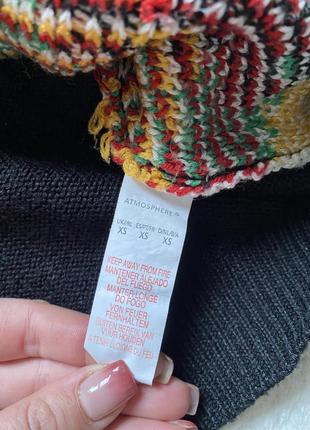 Свитер новогодний вязаная кофта с колокольчиками6 фото