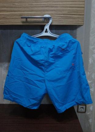 Чоловічі пляжні шорти lc waikiki синього кольору2 фото