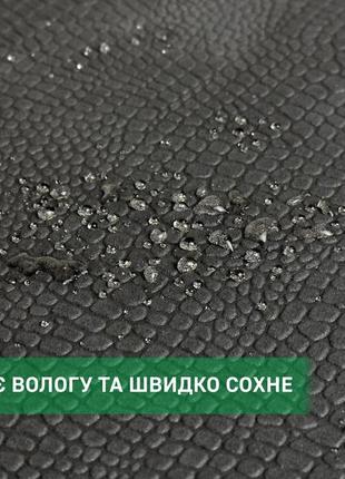 Коврик для сушки посуды evapuzzle lite 60x40 см сушка посуды, сушилка для посуды, коврик для посуды черный6 фото