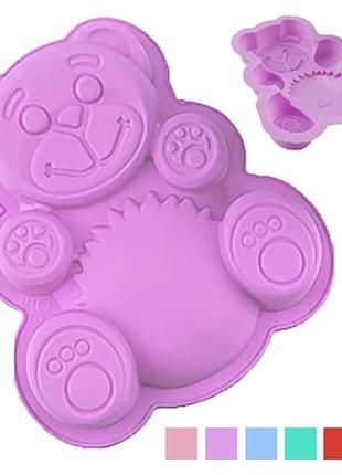 Форма силіконова ведмедик, mh-3037