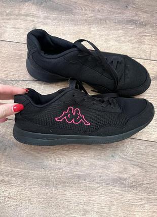 Кроссовки kappa damen mädchen follow black/pink