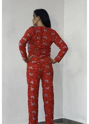 Женская пижама теплая флисовая8 фото
