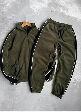 Чоловічий теплий спортивний костюм
