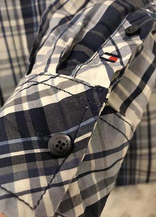 Рубашка в клеточку tommy hilfiger 3