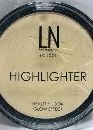 Хайлайтер для особи ln professional highlighter healthy look glow effect пресований № 2