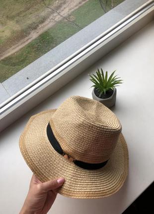 Соломенная шляпка шляпа канотье