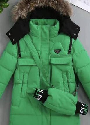 Зимова куртка для дівчаток