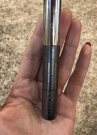 Тушь для ресниц clinique lash power mascara long-wearing formula 04 dark chocolate, 6 мл
