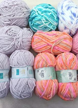 Детская плюшевая пряжа для носочков, шубок